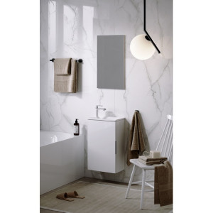 Тумба с умывальником Aqwella Accent ACC0104W в ванной