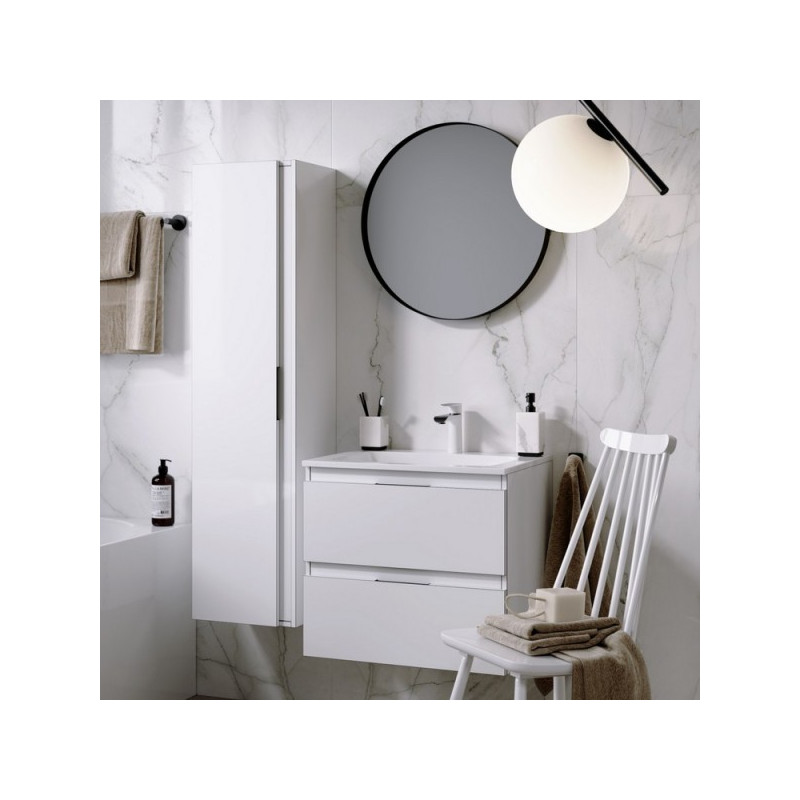 Тумба с умывальником Aqwella Accent ACC0106W в ванной