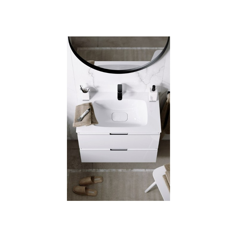 Тумба с умывальником Aqwella Accent ACC0175W сверху