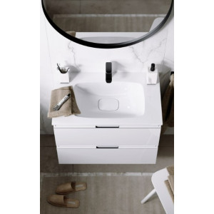 Тумба с умывальником Aqwella Accent ACC0175W сверху