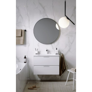 Тумба с умывальником Aqwella Accent ACC0175W в ванной