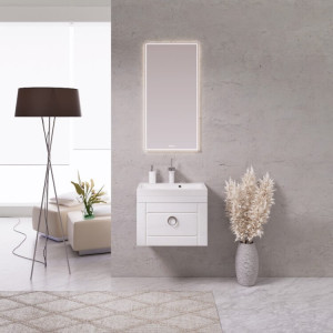 Зеркало Aqwella UM 60х80 на стене