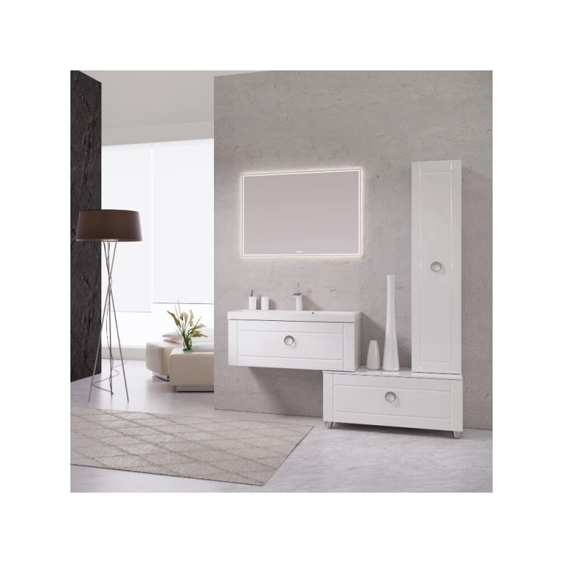 Зеркало Aqwella UM 80х65 на стене