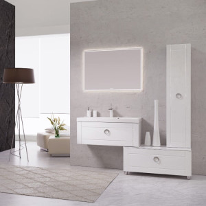 Зеркало Aqwella UM 80х65 на стене