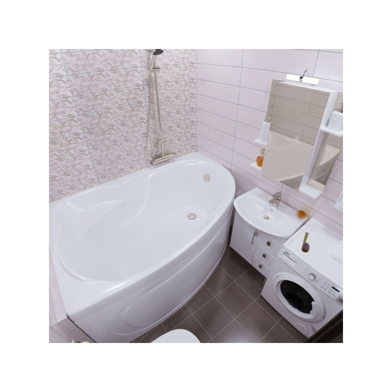 Ванна акриловая Triton Изабель 170x100 R общий вид