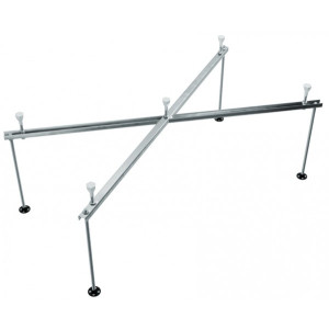 Ванна акриловая Triton Цезарь 180x80 (с каркасом, сифоном, 2 экранами) каркас