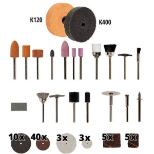 Точильный станок (точило) Einhell TC-XG 75 Kit 4412559 (с гравером) набор