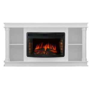 Портал Smolcom Brittany FS25 бьянко белый с камином