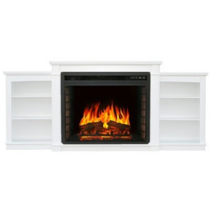 Портал Smolcom Jazz V23 бьянко белый с камином