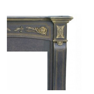 Портал Smolcom Turin MB/JUP/SYM26 темный орех/патина золото вблизи