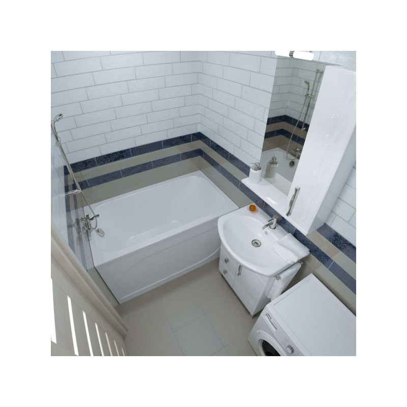 Ванна акриловая Triton Стандарт120x70 в интерьере