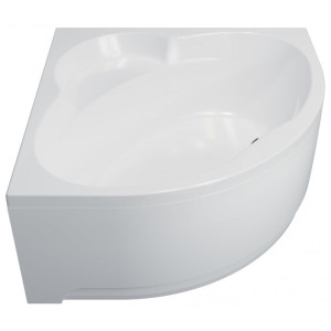 Ванна акриловая Triton Троя 150x150 (с каркасом, сифоном, экраном) общий вид