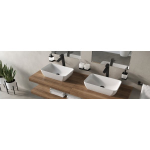 Смеситель Ravak TD F 015.20 X070151 черный в интерьере