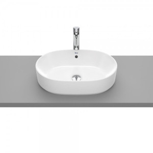 Умывальник Roca The Gap Square 55x39 на столешнице