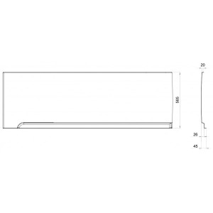 Экран для ванны Triton Мари 170 см (левый) параметры