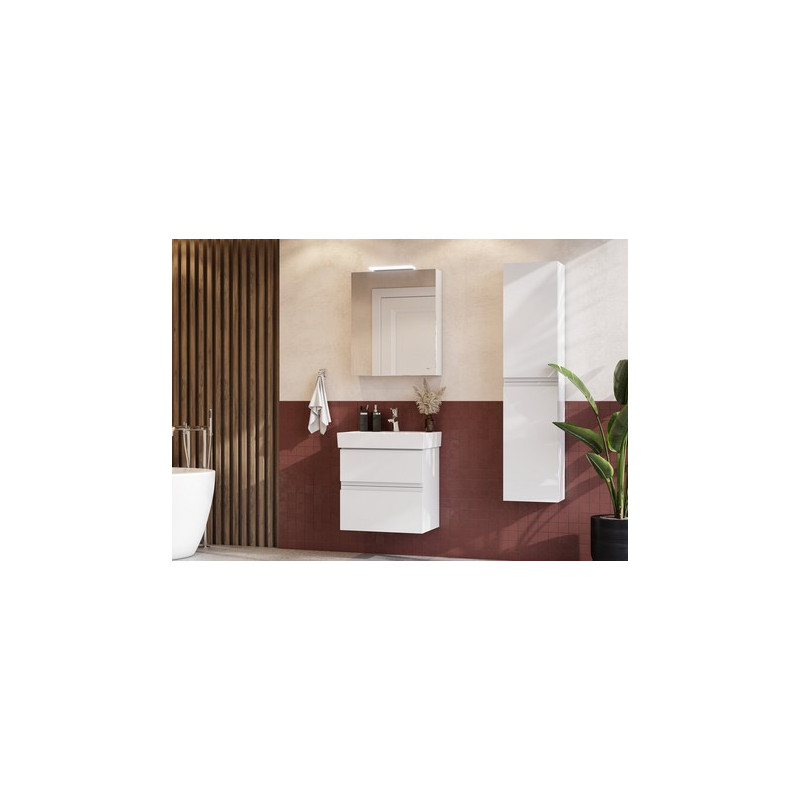 Шкаф с зеркалом Roca Oleta 60 857646806 в интерьере