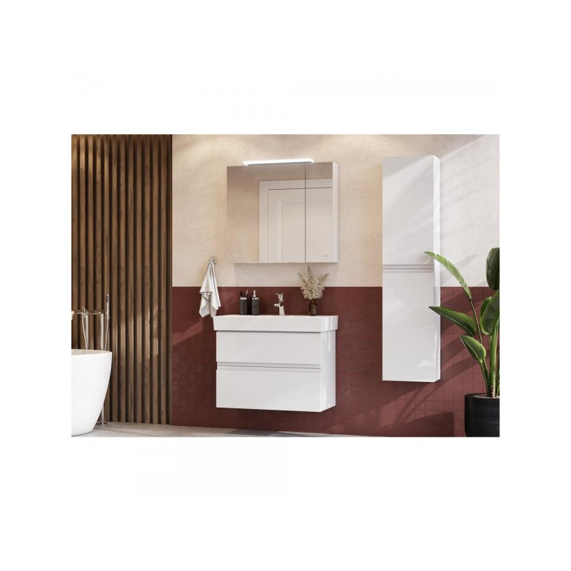 Шкаф с зеркалом Roca Oleta 80 857647806 в интерьере