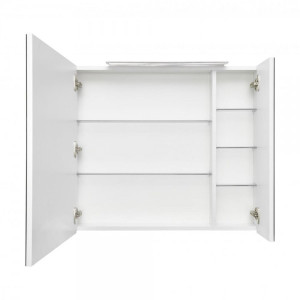 Шкаф с зеркалом Roca Oleta 80 857647806 полки