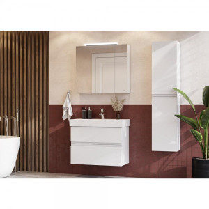 Шкаф с зеркалом Roca Oleta 80 857647806 в интерьере