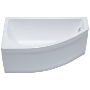 Ванна акриловая Triton Бэлла 140x76 R (с каркасом, сифоном, 2 экранами) общий вид