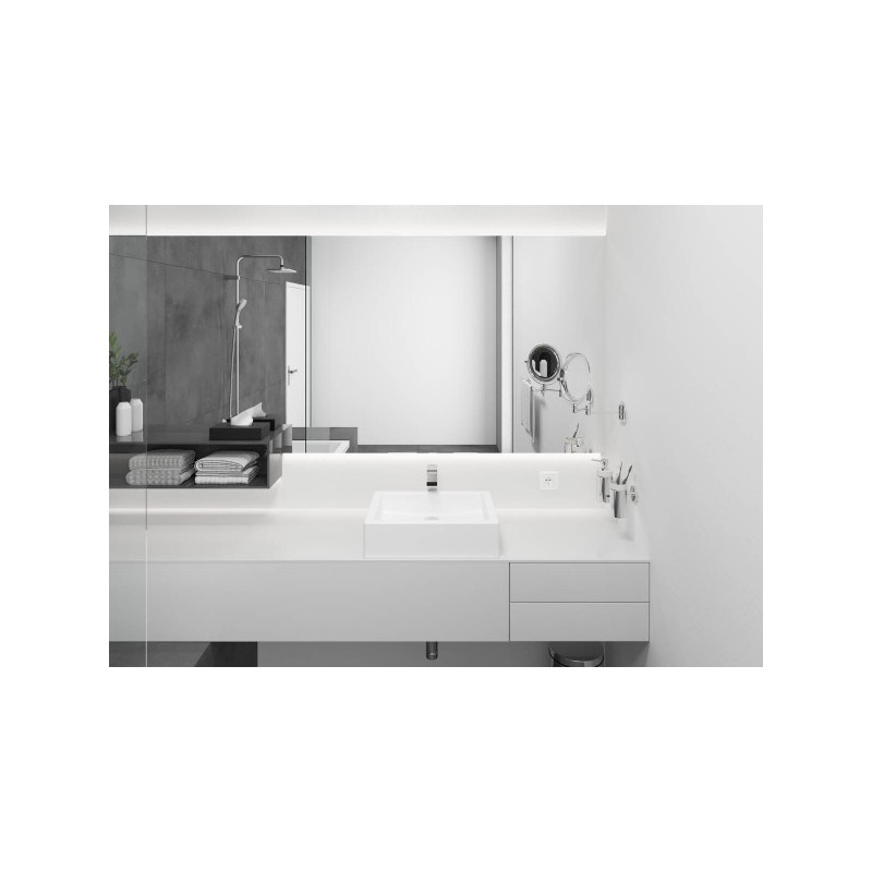 Смеситель Hansgrohe Vernis Blend 190 71591000 хром в интерьере