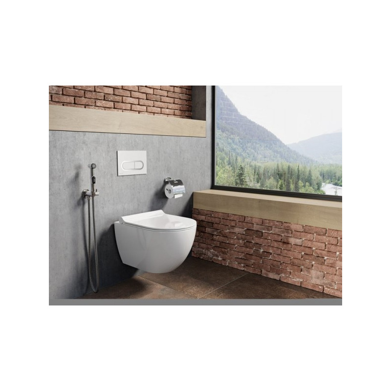 Держатель для туалетной бумаги Ravak Chrome CR 400.00 в интерьере