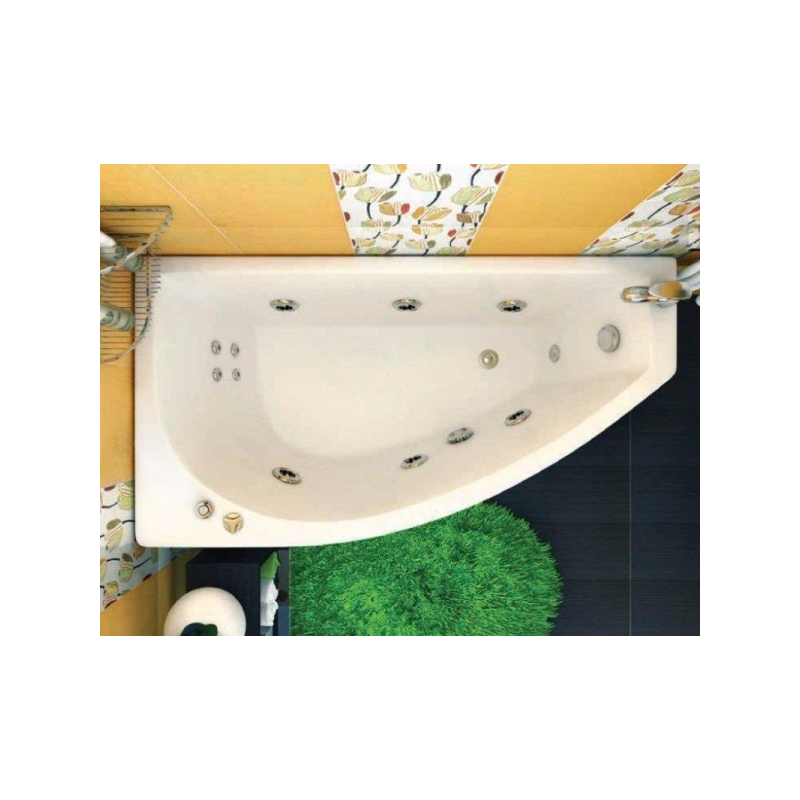 Ванна акриловая Triton Бэлла Стандарт 140x76 R в интерьере