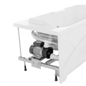 Ванна акриловая Triton Дина Стандарт 170x75 вид сзади