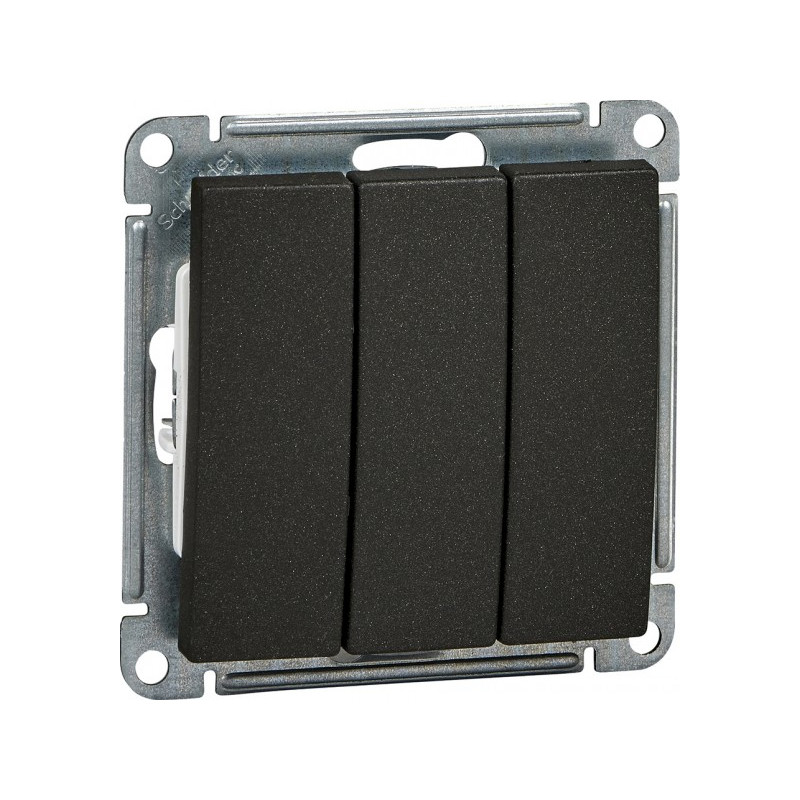 Выключатель Schneider Electric W59 VS0510-351-6-86 черный бархат