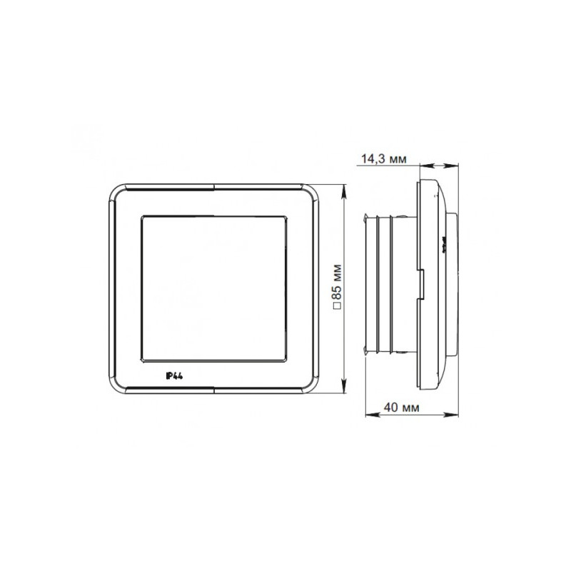 Выключатель Schneider Electric W59 VS610-156-7-86 сосна схема
