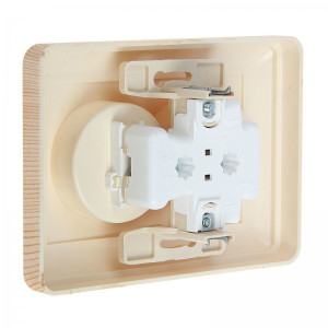 Розетка Schneider Electric W59 RS16-254-78 сосна вид сзади