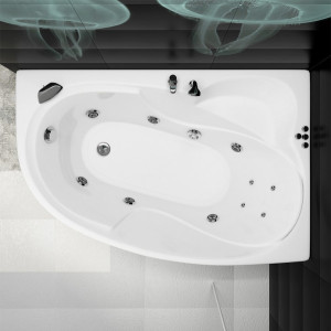 Ванна акриловая Triton Кайли Стандарт 150x100 L вид сверху