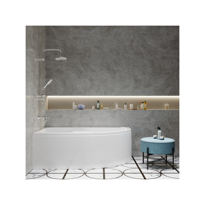 Ванна акриловая Triton София Люкс 170x95 L в интерьере