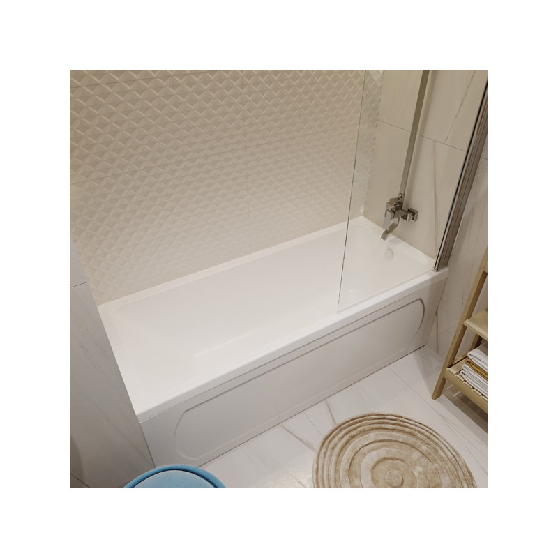 Экран для ванны Triton Стандарт 140 см в интерьере