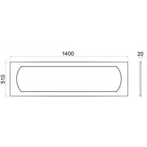 Экран для ванны Triton Стандарт 140 см параметры