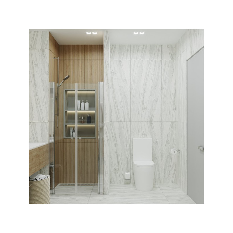 Душевая дверь Triton Дабл 90 в интерьере