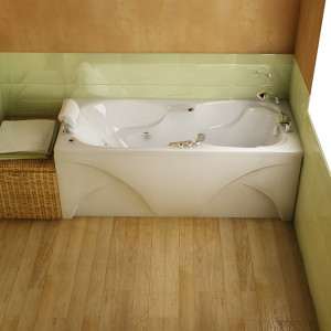 Экран для ванны Triton Персей 190 см в интерьере