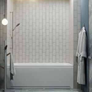 Экран для ванны Triton Прага 180 см в интерьере