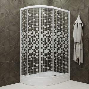 Душевой уголок Triton Коралл А1 120х80 R  в интерь