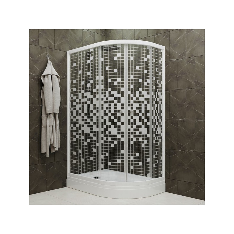 Душевой уголок Triton Коралл А1 120х80 L в интерьере