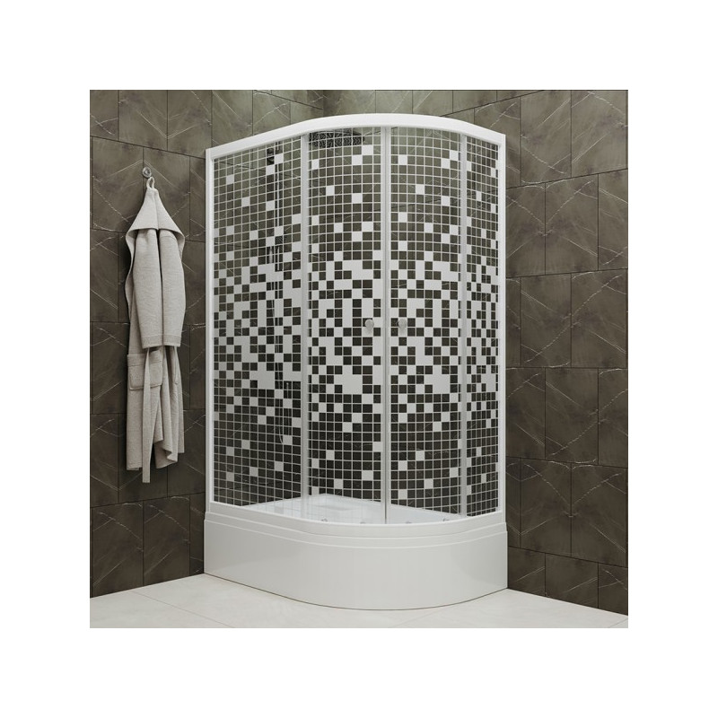 Душевой уголок Triton Коралл B1 120х80 L в интерьере