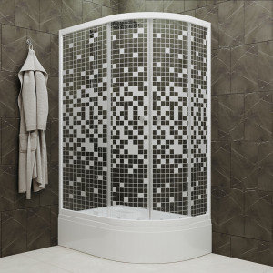 Душевой уголок Triton Коралл B1 120х80 L в интерьере