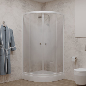 Душевой уголок Triton Лайт A1 90х90 в интерьере