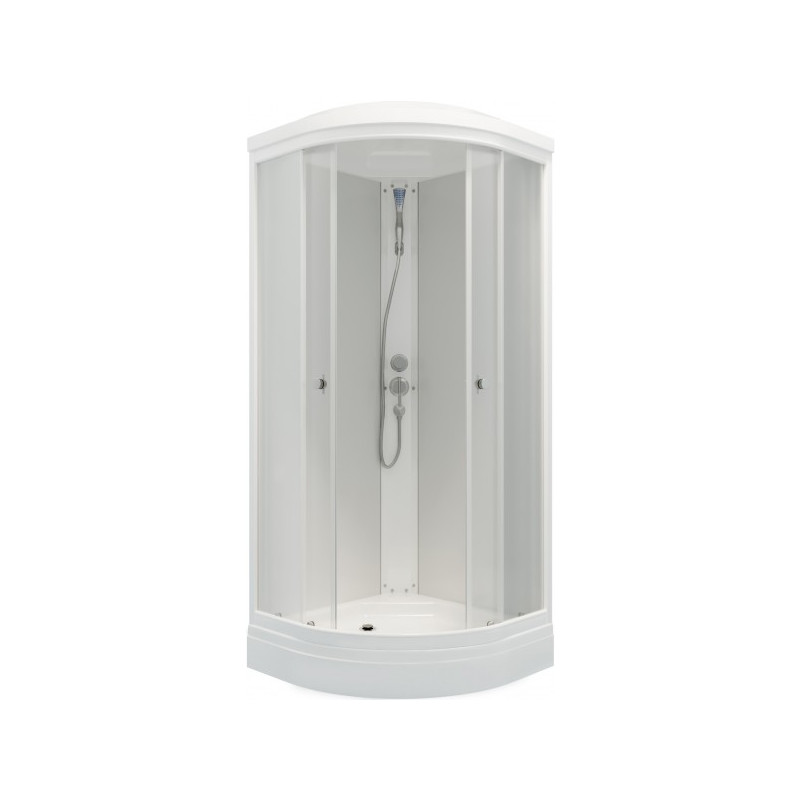 Душевая кабина Triton Ультра A3 ДН4 80х80 с раскрытыми дверьми