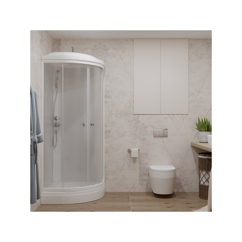 Душевая кабина Triton Ультра A3 ДН4 80х80 общий вид