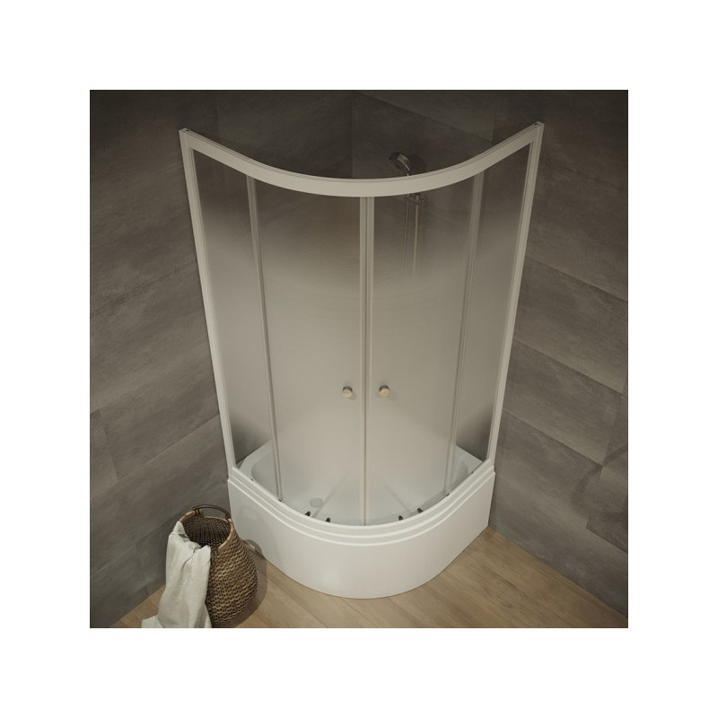 Душевой уголок Triton Лайт Б1 90х90 вид сверху