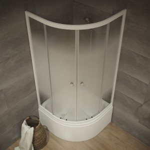 Душевой уголок Triton Лайт Б1 90х90 вид сверху