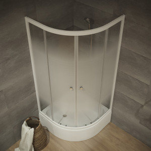 Душевой уголок Triton Лайт В1 100х100 вид сверху