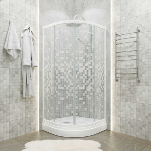 Душевой уголок Triton Стандарт А1 90х90 (мозаика) в интерьере