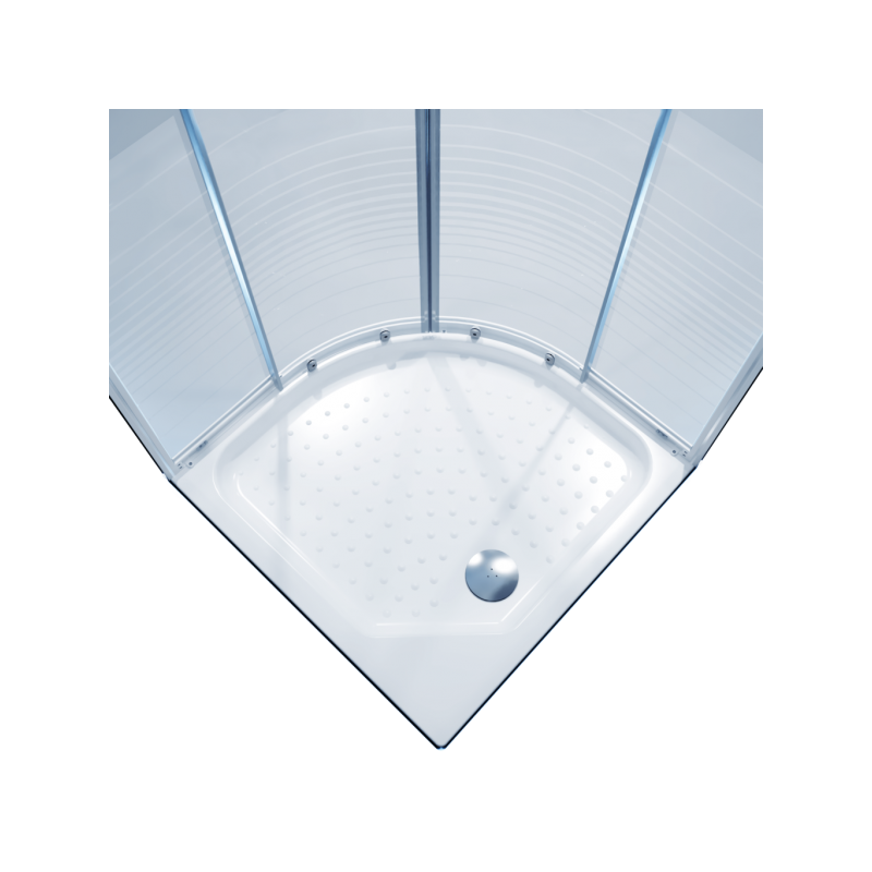 Душевой уголок Triton Стандарт А1 100х100 (полосы) поддон